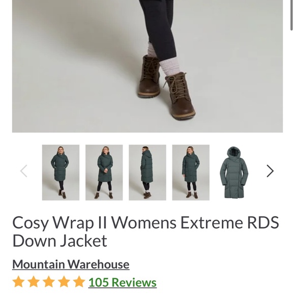 Mountain Warehouse Down Jacket - Picture 1 of 4